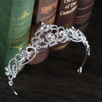 Alloy Crystal Crown Wedding Ball Party Bridal Crown
