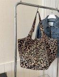 Large Bag Soft Leather Large Capacity One Shoulder Handheld Tote Bag