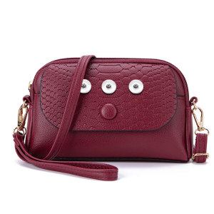 Fashionable and Exquisite Mini Crossbody Phone Bag Shell Bag fit 20MM Snaps button jewelry wholesale