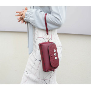 Fashionable and Exquisite Mini Crossbody Phone Bag Shell Bag fit 20MM Snaps button jewelry wholesale