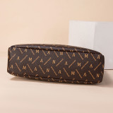 Large capacity fashionable printed shoulder bag diagonal cross bag fit 20MM Snaps button jewelry wholesale