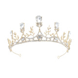 Alloy Crystal Crown Wedding Ball Party Bridal Crown