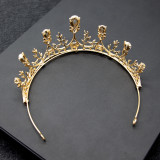 Alloy Crystal Crown Wedding Ball Party Bridal Crown