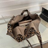 Large Bag Soft Leather Large Capacity One Shoulder Handheld Tote Bag