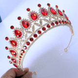 Alloy Crystal Crown Wedding Ball Party Bridal Crown
