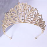 Alloy Crystal Crown Wedding Ball Party Bridal Crown