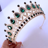 Alloy Crystal Crown Wedding Ball Party Bridal Crown