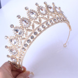 Alloy Crystal Crown Wedding Ball Party Bridal Crown