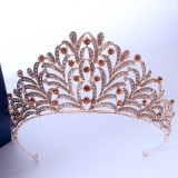 Alloy Crystal Crown Wedding Ball Party Bridal Crown