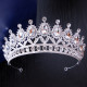 Alloy Crystal Crown Wedding Ball Party Bridal Crown