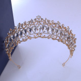 Alloy Crystal Crown Wedding Ball Party Bridal Crown