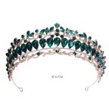 Alloy Crystal Crown Wedding Ball Party Bridal Crown