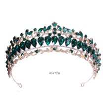 Alloy Crystal Crown Wedding Ball Party Bridal Crown