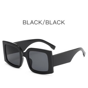 Square retro sunglasses, leopard print, large frame, fashionable sunglasses, candy colored sunglasses