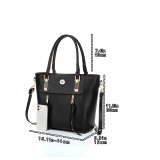 Large Capacity Handbag Oil Wax Leather Fashion One Shoulder Crossbody Bucket Bag fit 20MM Snaps button jewelry wholesale