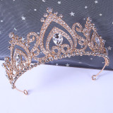 Alloy Crystal Crown Wedding Ball Party Bridal Crown