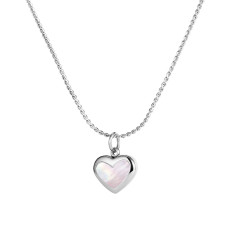 Stainless steel love necklace