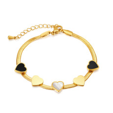 Stainless steel love bracelet