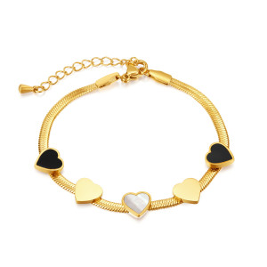 Stainless steel love bracelet