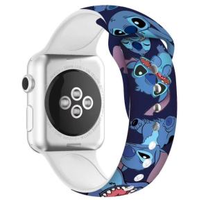 38/40/41mm Suitable for Apple Watch Stitch printed strap  (excluding dial)