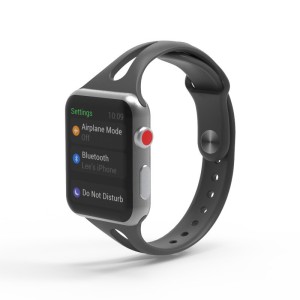 38/40/41mm Suitable for Apple Watch Strap iwatch Hollow Silicone Strap Apple Watch  (excluding dial)