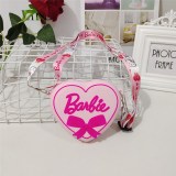 Silicone Barbie Bag Shoulder Bag Children's Cute Love Crossbody Bag
