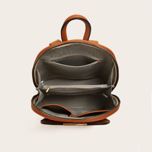 Kraft paper backpack, multifunctional, large capacity, casual and versatile travel backpack