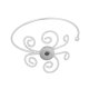 Fashion Bracelet Pattern Hollow Arm Ring Butterfly Geometric Flower Arm Bracelet Handmade Bracelet fit 20MM Snaps button jewelry wholesale