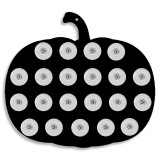 Acrylic Halloween Pumpkin Christmas Tree Love display for 18/20mm snaps chunks
