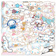 50 Cartoon Cute Cinnamoroll Car Notebook Trunk Water Cup Graffiti Decoration Waterproof Sticker