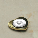 23MM Love shell  metal snap button charms