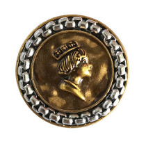 23MM Love avatar metal snap button charms