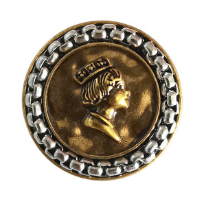 23MM Love avatar metal snap button charms