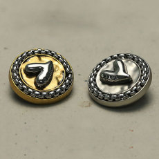 23MM Love avatar metal snap button charms