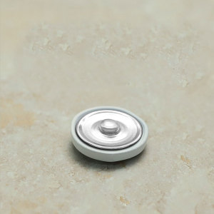 23MM Cute Rabbit metal snap button charms