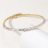 Crystal studded short elastic collar