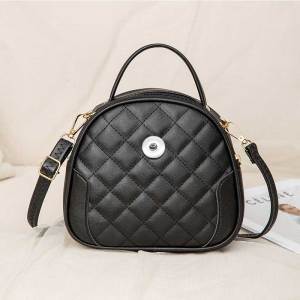 Ladies hand bags fresh and sweet crossbody bag fit 20MM Snaps button jewelry wholesale