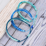 Simi Yafeng Braided Bracelet Colorful Wax Thread Fried Dough Twists Braid Combination Beach Hand Rope