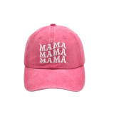 MAMA Letter Embroidered Baseball Hat