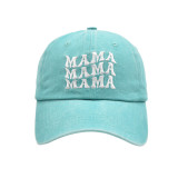 MAMA Letter Embroidered Baseball Hat