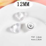 12MM love  Resin snap button charms