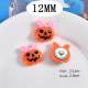 12MM Halloween Resin snap button charms