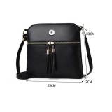 Soft leather simple crossbody shoulder bag mobile phone bag fit 20MM Snaps button jewelry wholesale