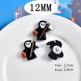 12MM Halloween Resin snap button charms