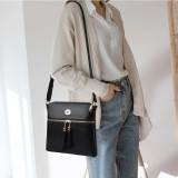 Soft leather simple crossbody shoulder bag mobile phone bag fit 20MM Snaps button jewelry wholesale