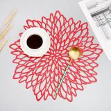 38CM Hollow dining mat PVC gilded insulation dining mat Western dining mat