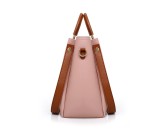 Boston Bag PU Leather Handbag Set