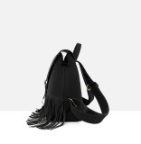 Double shoulder tassel backpack