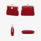 Clip Wallet Zero Wallet Small Bag Coin Key Card Bag fit 20MM Snaps button jewelry wholesale