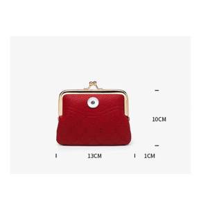 Clip Wallet Zero Wallet Small Bag Coin Key Card Bag fit 20MM Snaps button jewelry wholesale